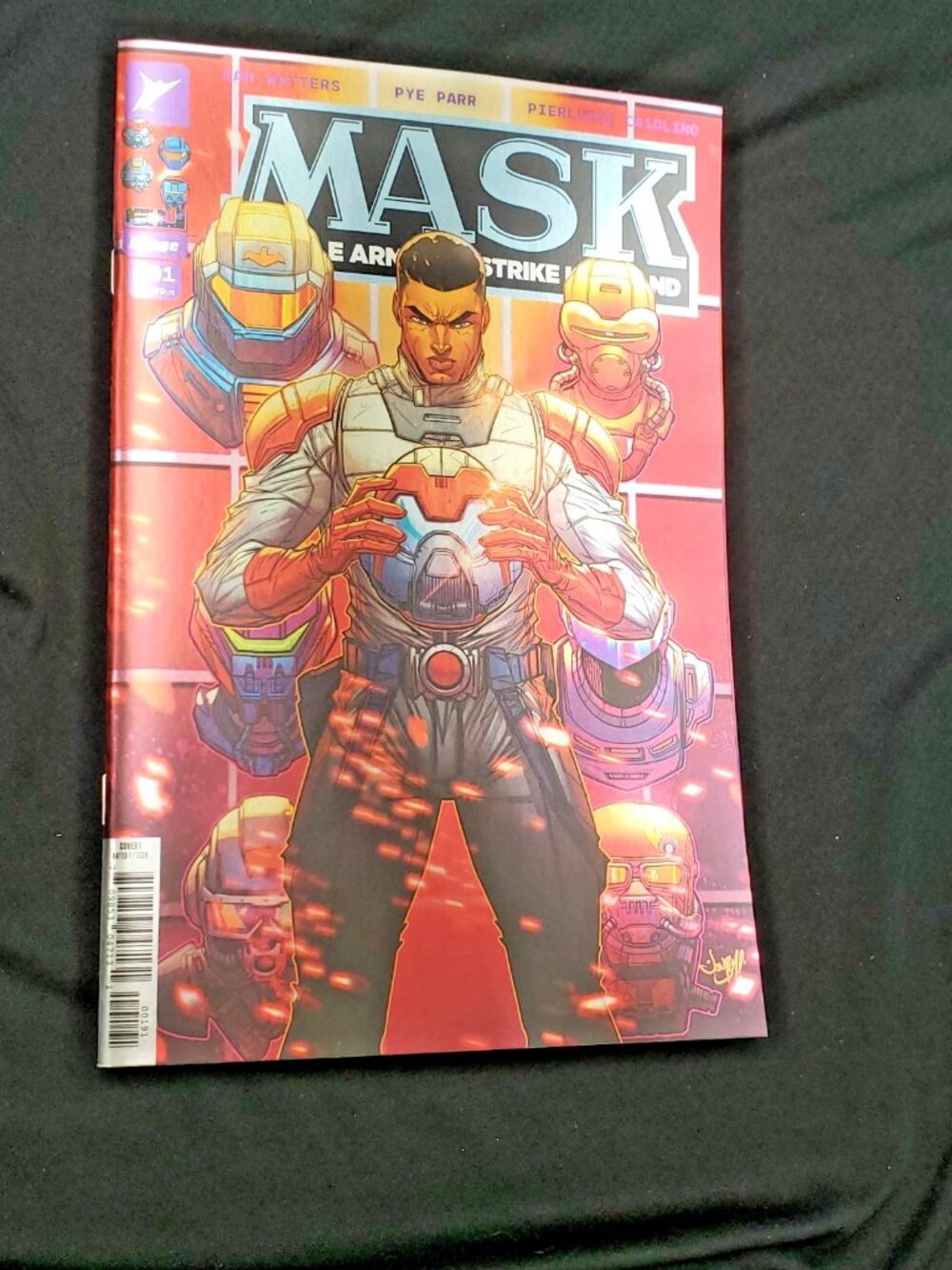 MASK #1 – Prestige 1:100 Jonboy Meyers Foil Incentive & Bonus Blind Bag Set - Picture 6 of 8